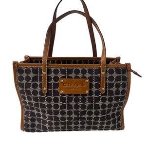 Kate Spade Dot Noel Tote Leather Trim
